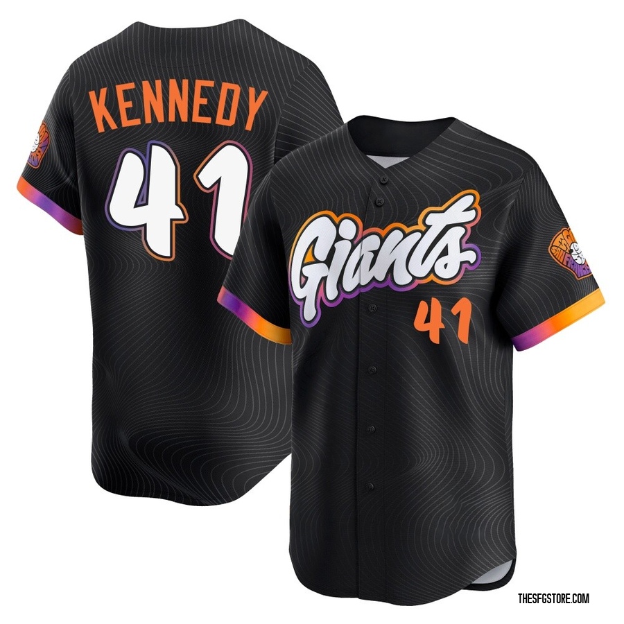 Anthracite Limited Buddy Kennedy Youth San Francisco Giants 2025 City Connect Jersey