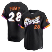 Anthracite Limited Buster Posey Men's San Francisco Giants 2025 City Connect Jersey