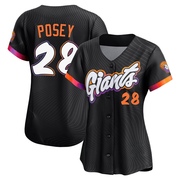 Anthracite Limited Buster Posey Women's San Francisco Giants 2025 City Connect Jersey