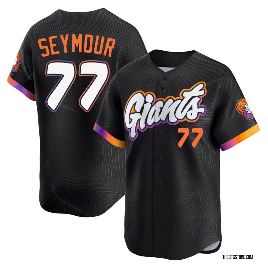 Anthracite Limited Carson Seymour Men's San Francisco Giants 2025 City Connect Jersey