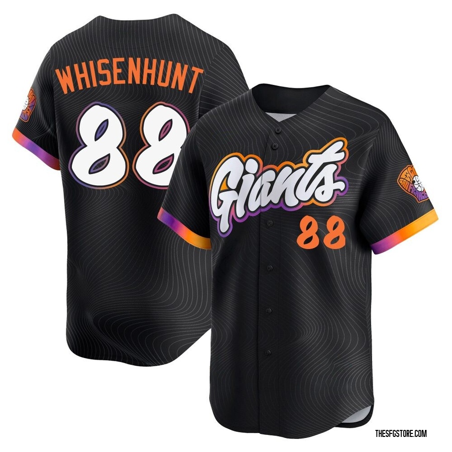 Anthracite Limited Carson Whisenhunt Men's San Francisco Giants 2025 City Connect Jersey