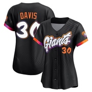 Anthracite Limited Chili Davis Women's San Francisco Giants 2025 City Connect Jersey