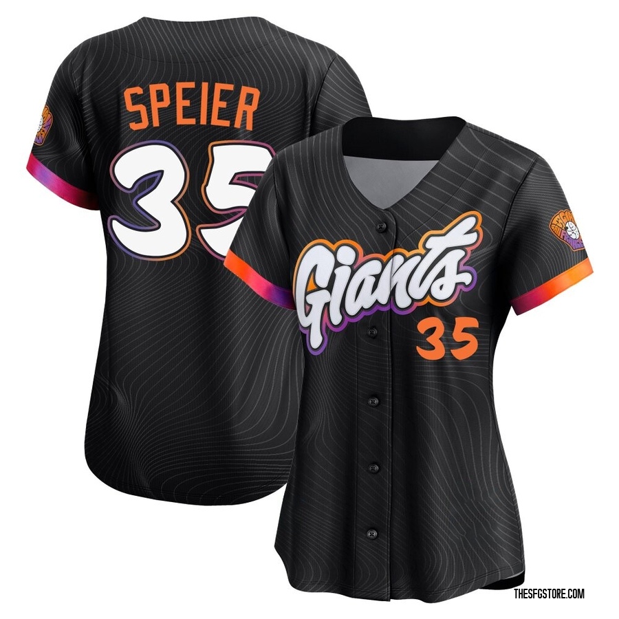 Anthracite Limited Chris Speier Women's San Francisco Giants 2025 City Connect Jersey