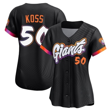 Anthracite Limited Christian Koss Women's San Francisco Giants 2025 City Connect Jersey