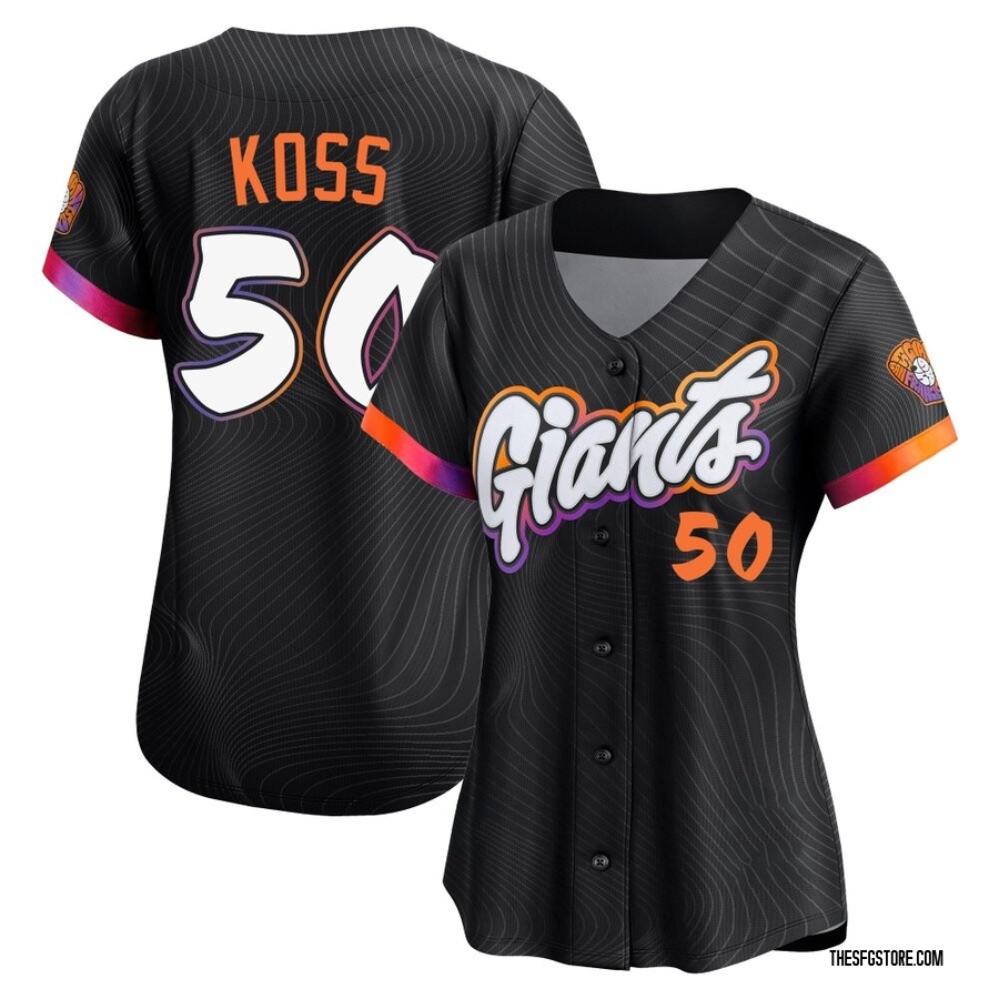 Anthracite Limited Christian Koss Women's San Francisco Giants 2025 City Connect Jersey