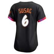 Anthracite Limited Daniel Susac Women's San Francisco Giants 2025 City Connect Jersey