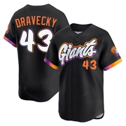Anthracite Limited Dave Dravecky Men's San Francisco Giants 2025 City Connect Jersey