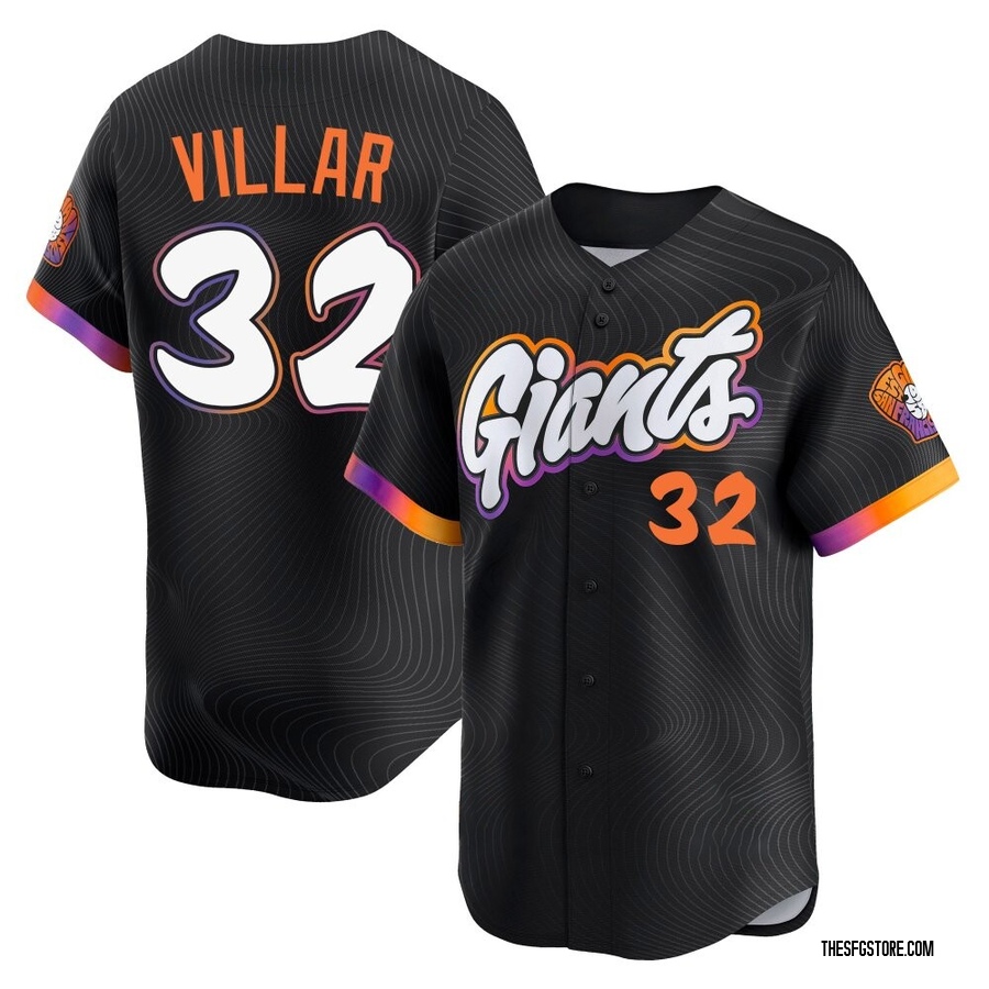 Anthracite Limited David Villar Youth San Francisco Giants 2025 City Connect Jersey