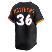 Anthracite Limited Gary Matthews Men's San Francisco Giants 2025 City Connect Jersey