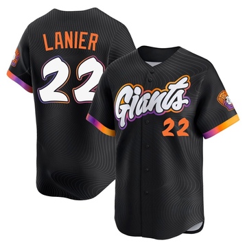 Anthracite Limited Hal Lanier Men's San Francisco Giants 2025 City Connect Jersey