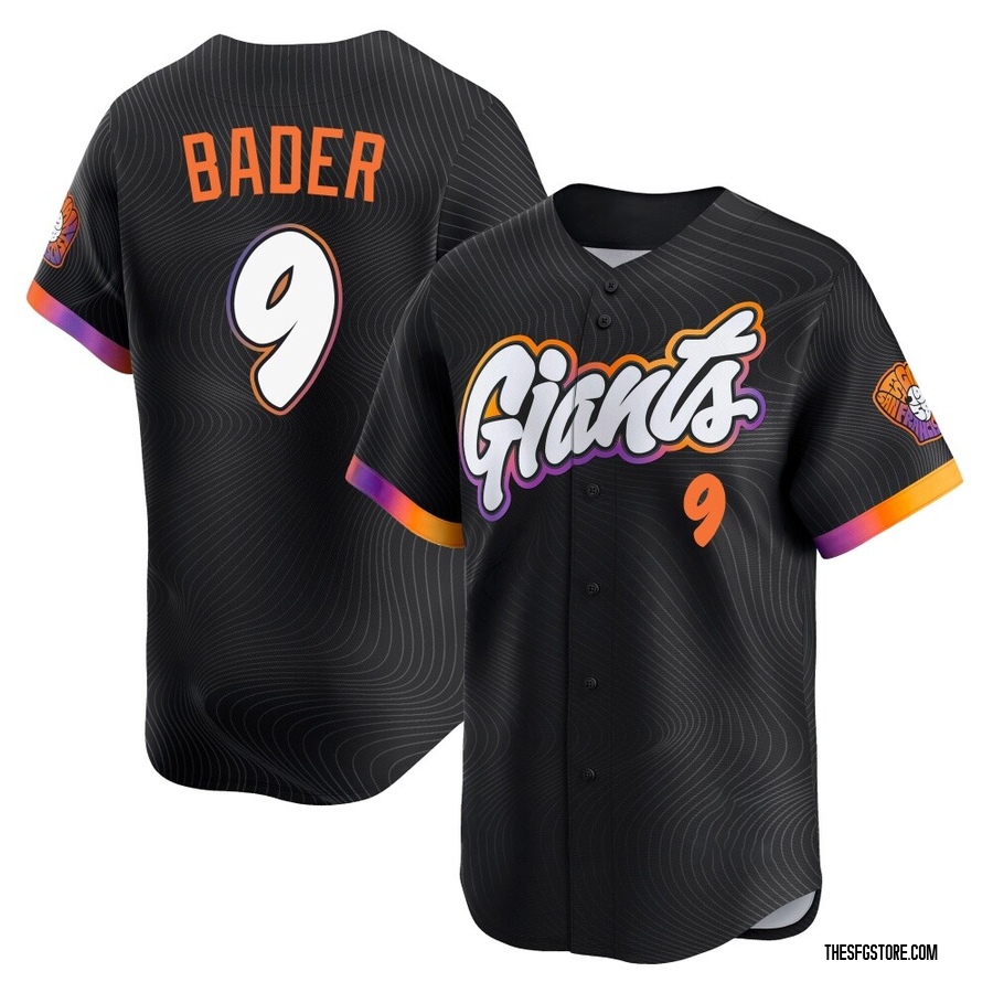 Anthracite Limited Harrison Bader Men's San Francisco Giants 2025 City Connect Jersey