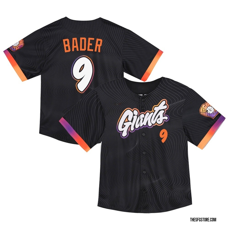 Anthracite Limited Harrison Bader Toddler San Francisco Giants 2025 City Connect Jersey
