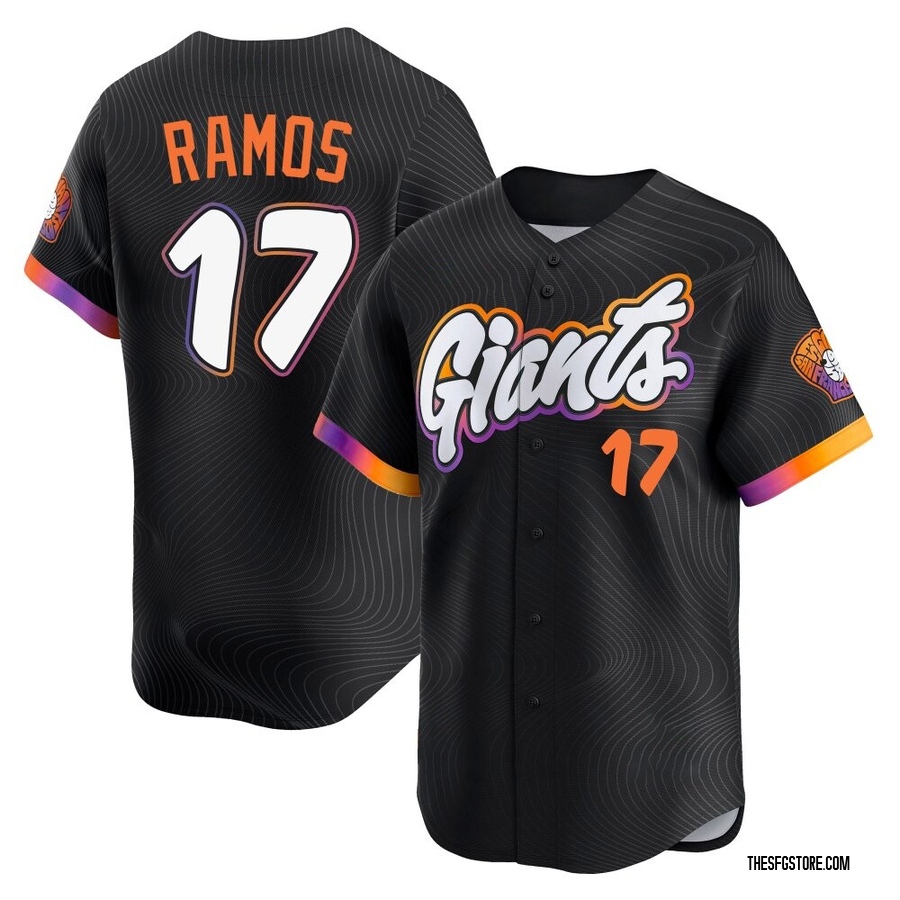 Anthracite Limited Heliot Ramos Men's San Francisco Giants 2025 City Connect Jersey