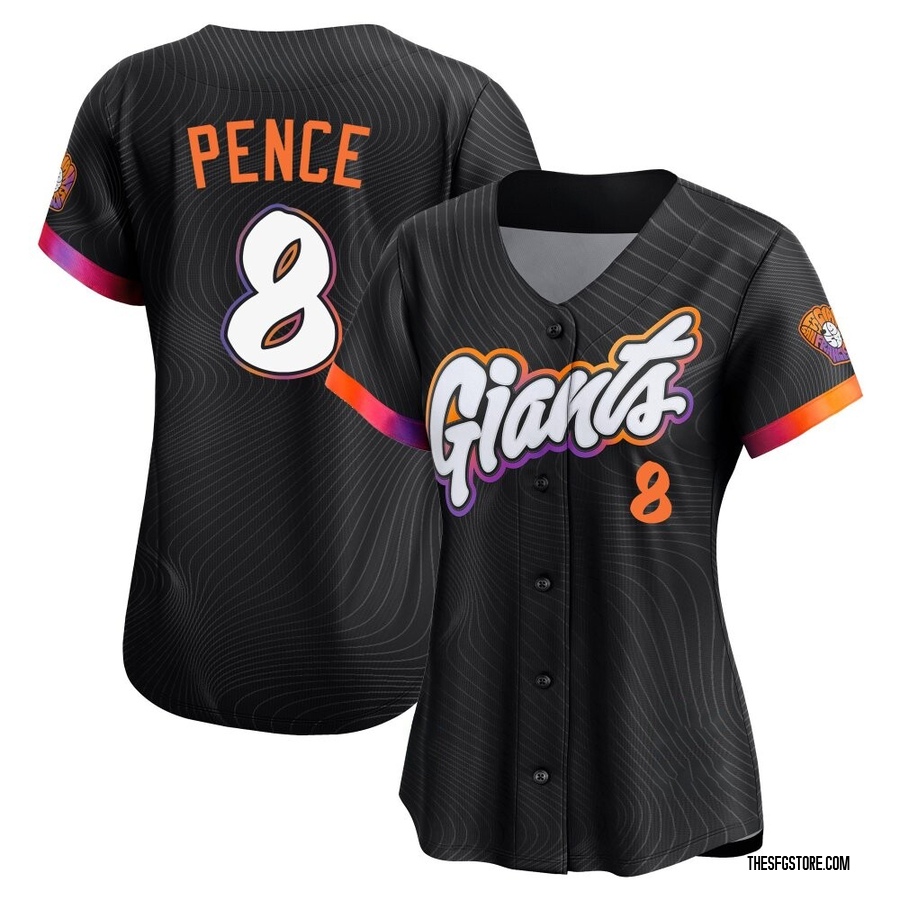 Anthracite Limited Hunter Pence Women's San Francisco Giants 2025 City Connect Jersey