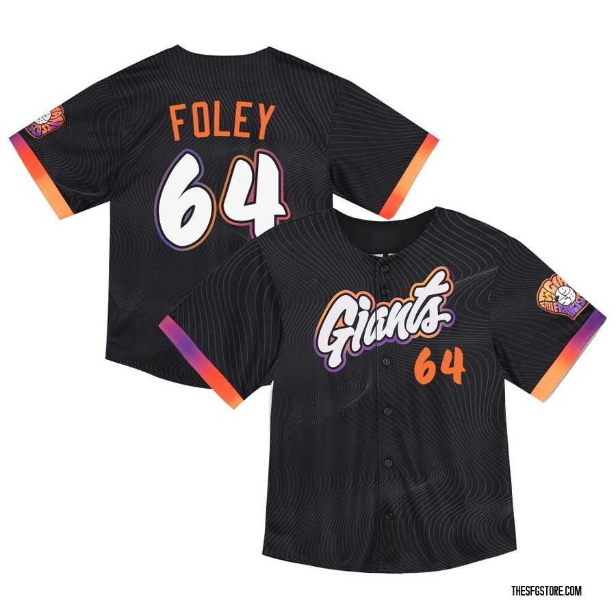 Anthracite Limited Jason Foley Toddler San Francisco Giants 2025 City Connect Jersey