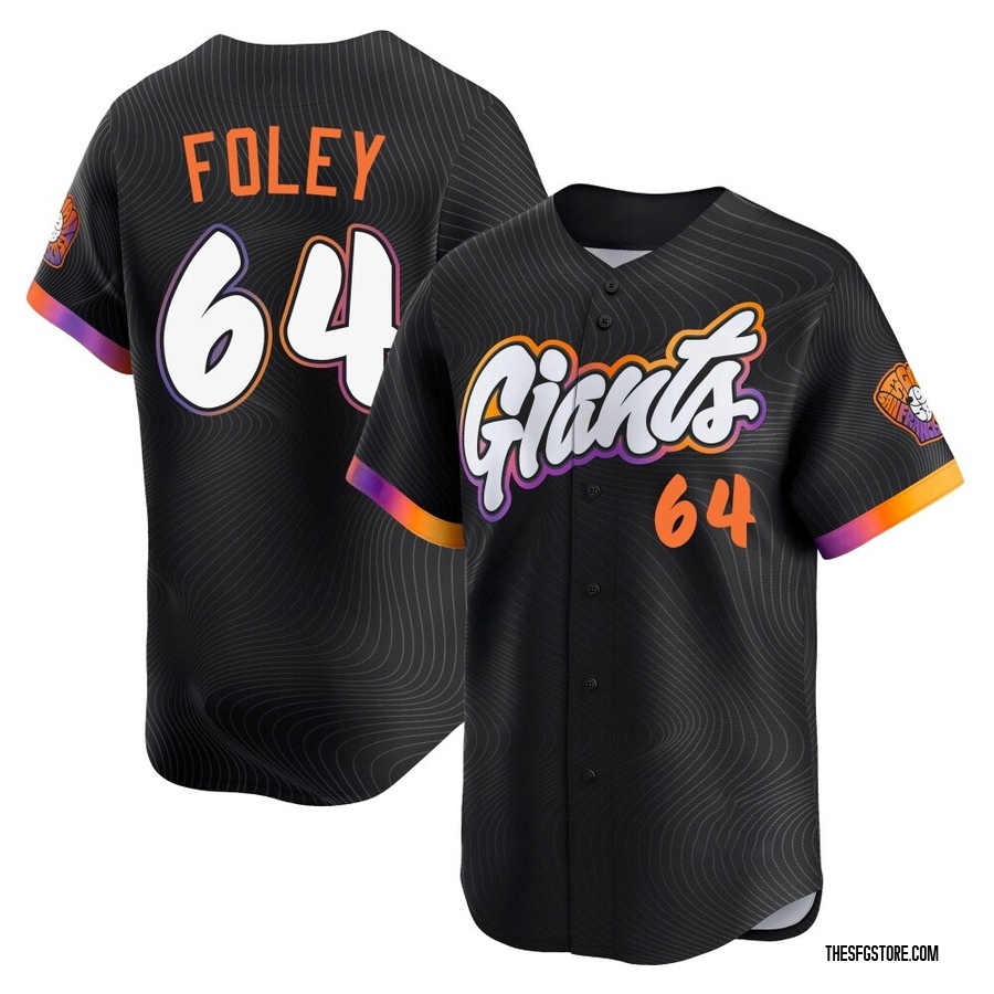 Anthracite Limited Jason Foley Youth San Francisco Giants 2025 City Connect Jersey
