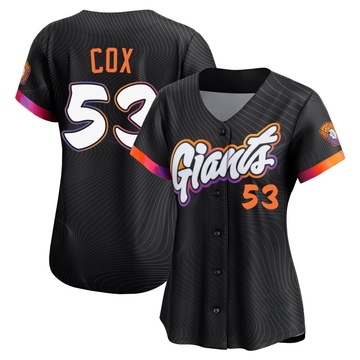 Anthracite Limited Jonah Cox Women's San Francisco Giants 2025 City Connect Jersey