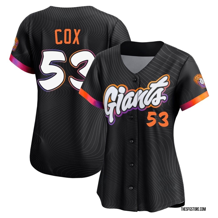 Anthracite Limited Jonah Cox Women's San Francisco Giants 2025 City Connect Jersey