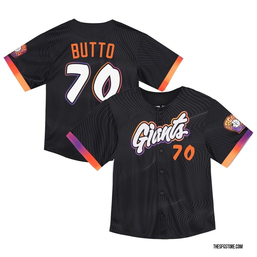 Anthracite Limited Jose Butto Toddler San Francisco Giants 2025 City Connect Jersey