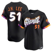 Anthracite Limited Jung Hoo Lee Men's San Francisco Giants 2025 City Connect Jersey
