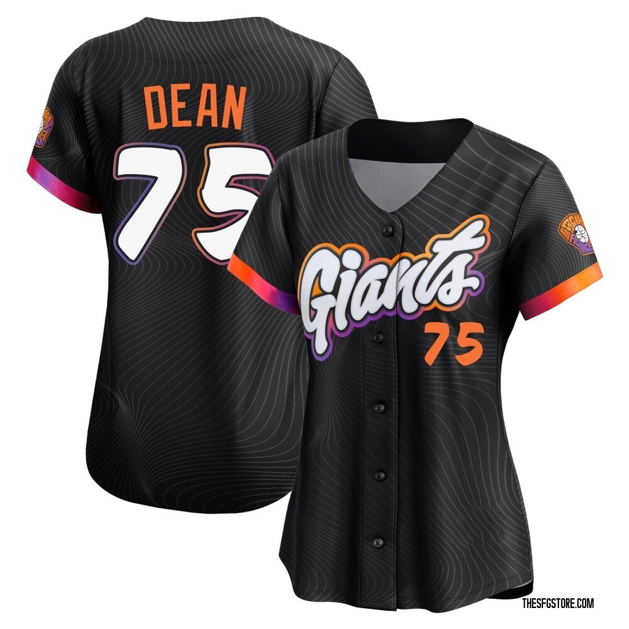 Anthracite Limited Justin Dean Women's San Francisco Giants 2025 City Connect Jersey