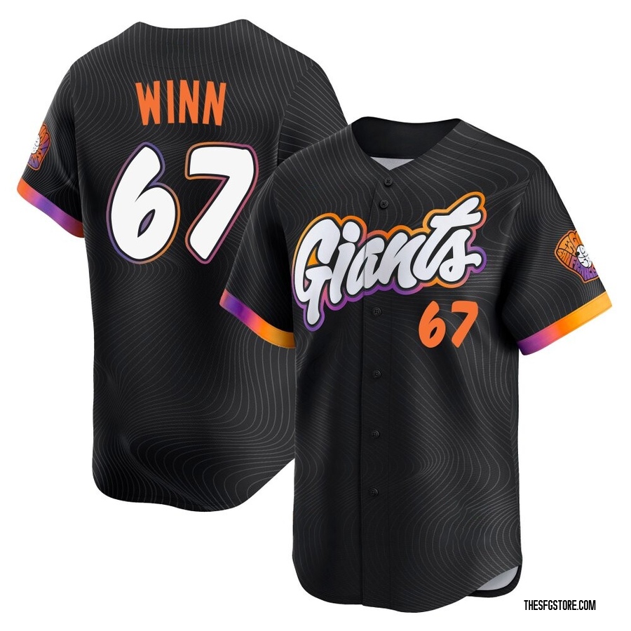 Anthracite Limited Keaton Winn Men's San Francisco Giants 2025 City Connect Jersey