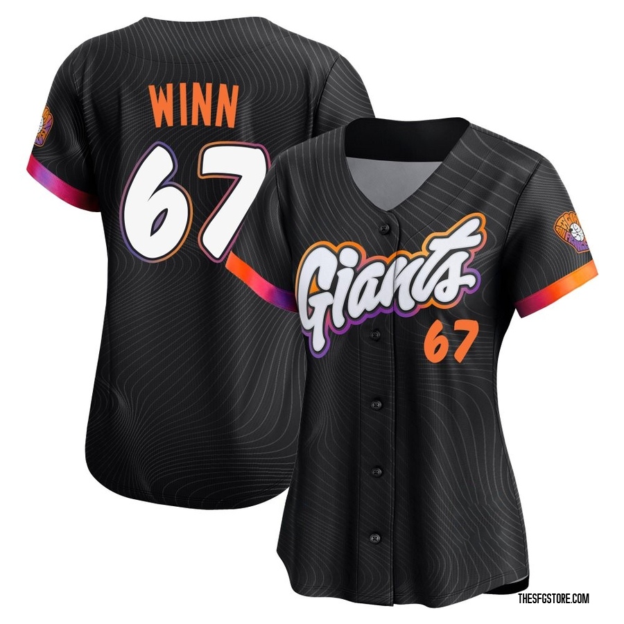 Anthracite Limited Keaton Winn Women's San Francisco Giants 2025 City Connect Jersey