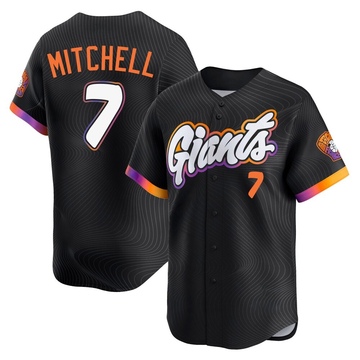 Anthracite Limited Kevin Mitchell Men's San Francisco Giants 2025 City Connect Jersey