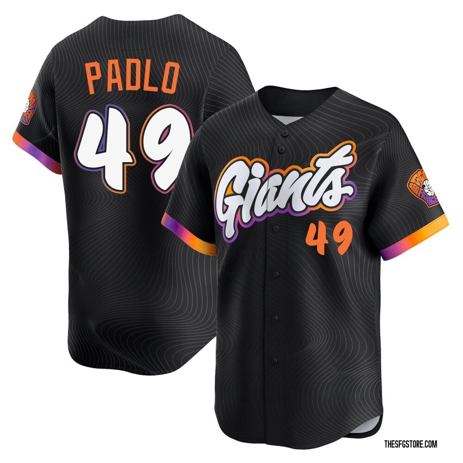 Anthracite Limited Kevin Padlo Men's San Francisco Giants 2025 City Connect Jersey