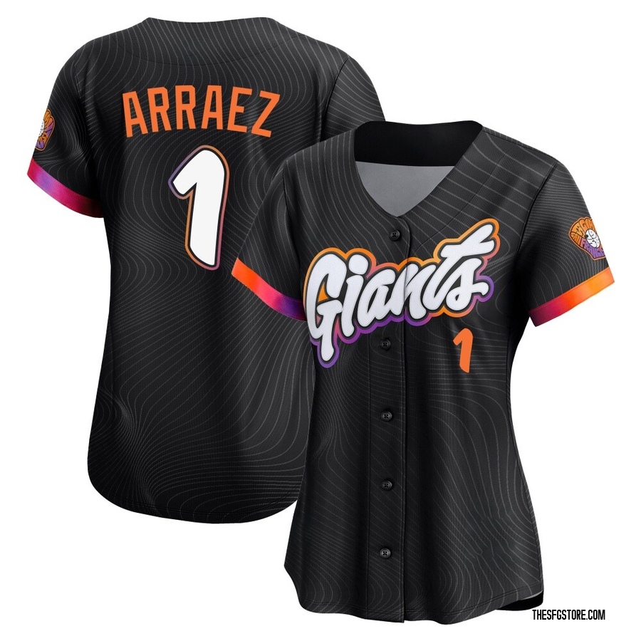 Anthracite Limited Luis Arraez Women's San Francisco Giants 2025 City Connect Jersey