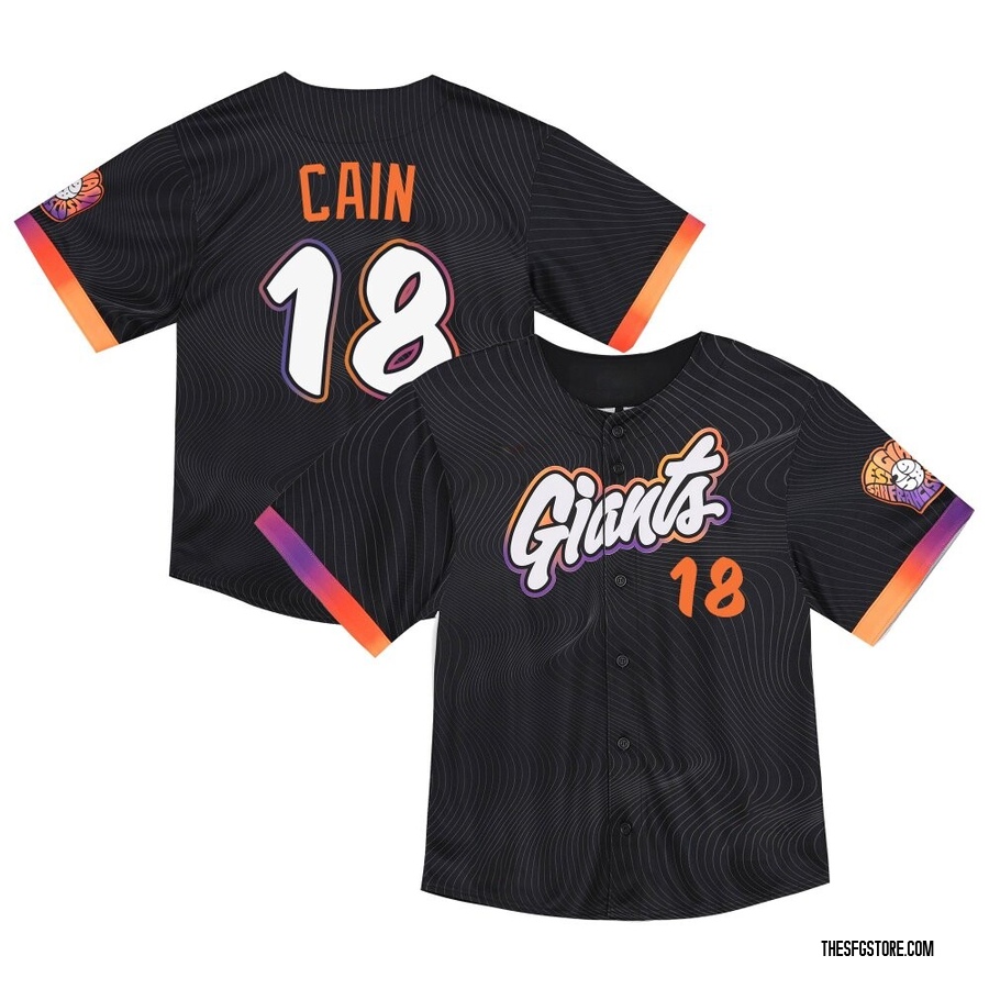 Anthracite Limited Matt Cain Toddler San Francisco Giants 2025 City Connect Jersey