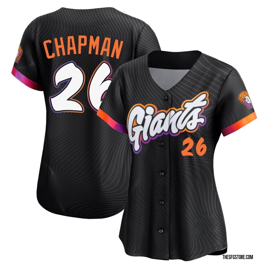 Anthracite Limited Matt Chapman Women's San Francisco Giants 2025 City Connect Jersey