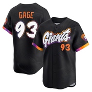Anthracite Limited Matt Gage Men's San Francisco Giants 2025 City Connect Jersey