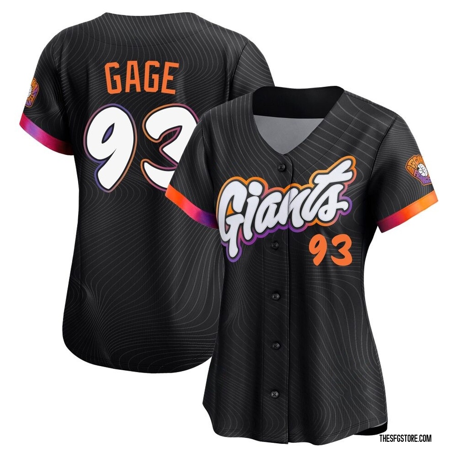 Anthracite Limited Matt Gage Women's San Francisco Giants 2025 City Connect Jersey