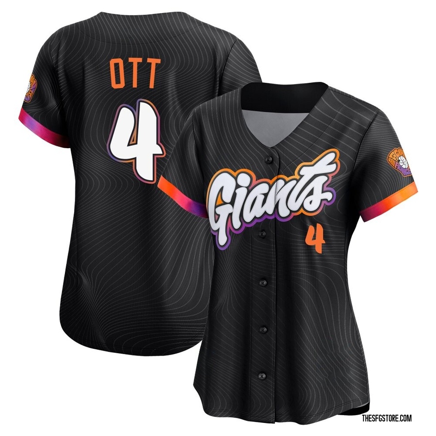 Anthracite Limited Mel Ott Women's San Francisco Giants 2025 City Connect Jersey