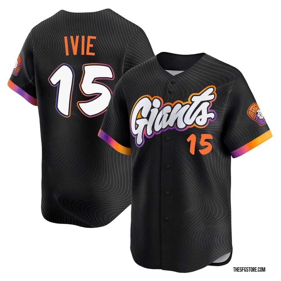 Anthracite Limited Mike Ivie Men's San Francisco Giants 2025 City Connect Jersey