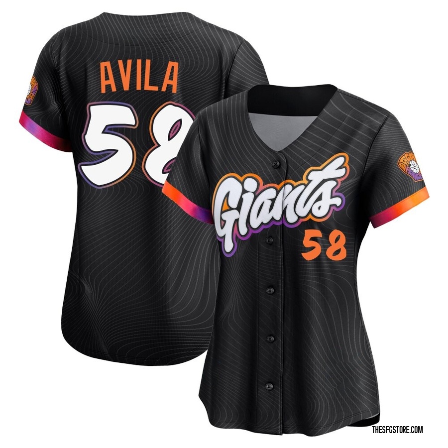 Anthracite Limited Nick Avila Women's San Francisco Giants 2025 City Connect Jersey