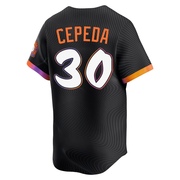 Anthracite Limited Orlando Cepeda Men's San Francisco Giants 2025 City Connect Jersey