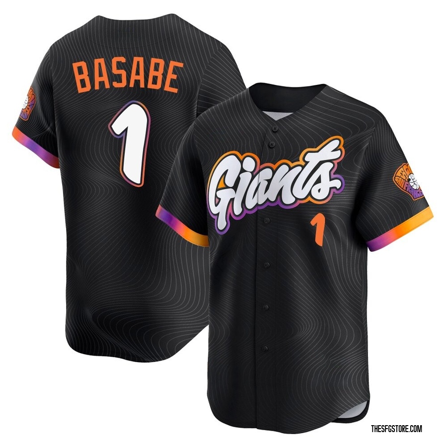 Anthracite Limited Osleivis Basabe Youth San Francisco Giants 2025 City Connect Jersey