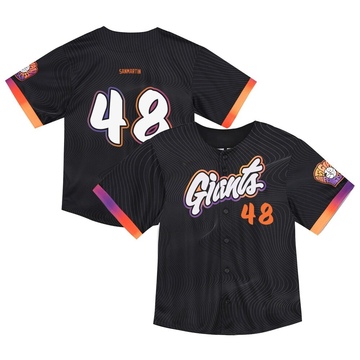 Anthracite Limited Reiver Sanmartin Toddler San Francisco Giants 2025 City Connect Jersey