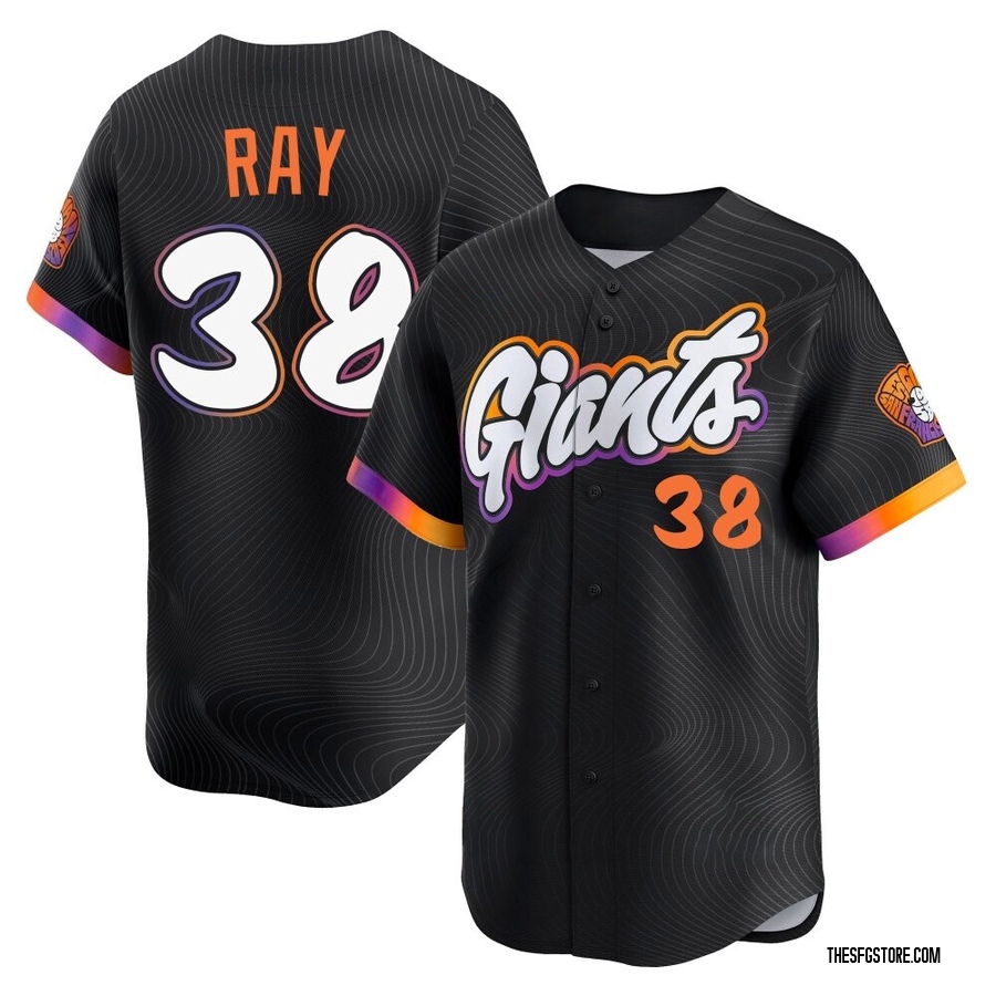 Anthracite Limited Robbie Ray Men's San Francisco Giants 2025 City Connect Jersey