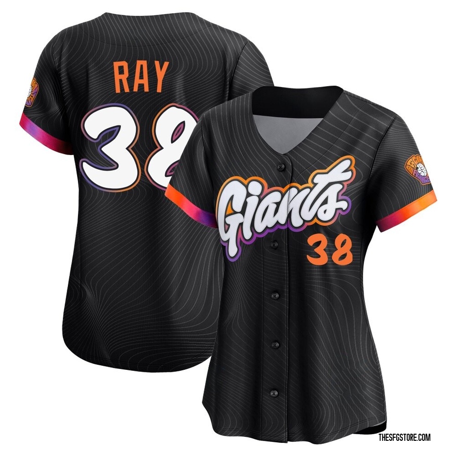 Anthracite Limited Robbie Ray Women's San Francisco Giants 2025 City Connect Jersey