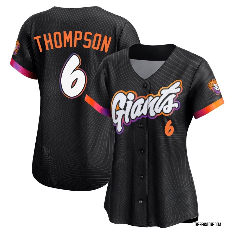 Anthracite Limited Robby Thompson Women's San Francisco Giants 2025 City Connect Jersey