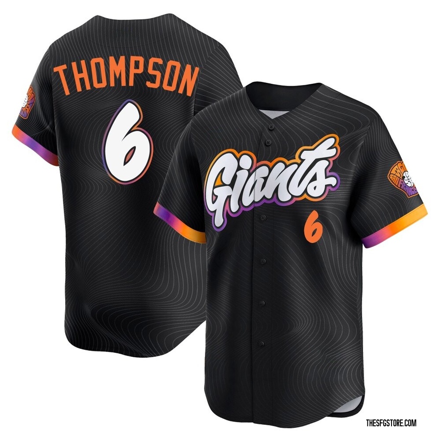 Anthracite Limited Robby Thompson Youth San Francisco Giants 2025 City Connect Jersey