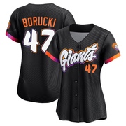 Anthracite Limited Ryan Borucki Women's San Francisco Giants 2025 City Connect Jersey
