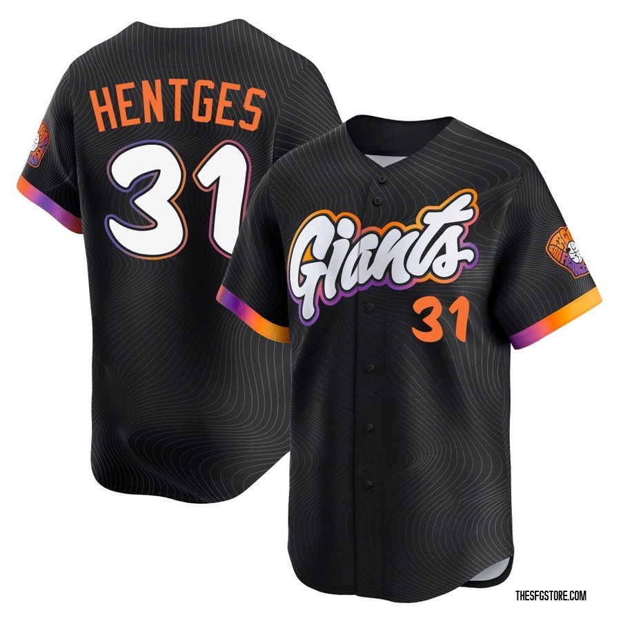 Anthracite Limited Sam Hentges Men's San Francisco Giants 2025 City Connect Jersey