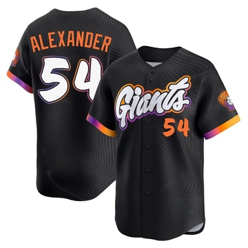 Anthracite Limited Scott Alexander Youth San Francisco Giants 2025 City Connect Jersey