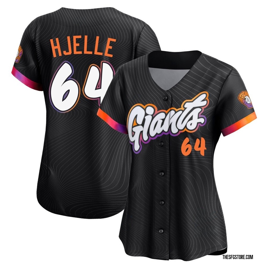 Anthracite Limited Sean Hjelle Women's San Francisco Giants 2025 City Connect Jersey