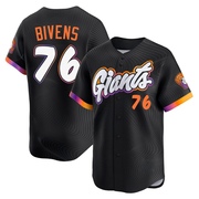 Anthracite Limited Spencer Bivens Men's San Francisco Giants 2025 City Connect Jersey