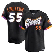 Anthracite Limited Tim Lincecum Youth San Francisco Giants 2025 City Connect Jersey